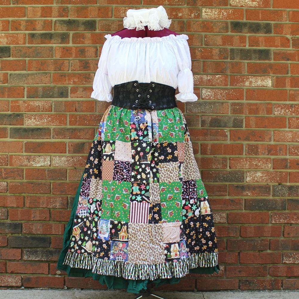 Storybook Costume, Gingerbread House Witch, Mrs. Claus, Photo Prop, Ren Faire